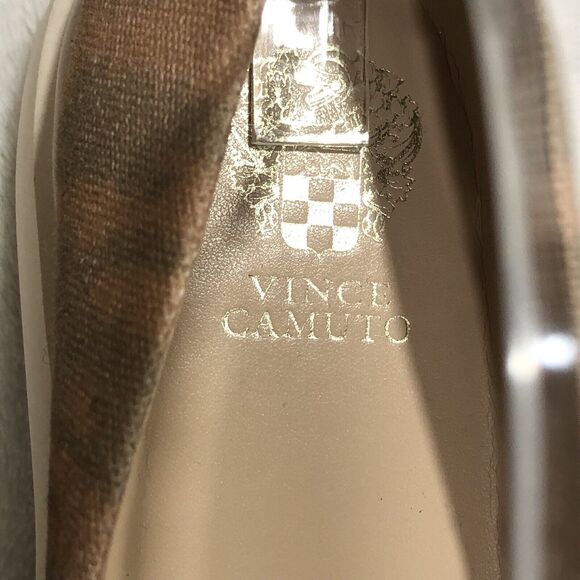 Vince Camuto Abbinna Canvas Platform Sneaker Shoes Muted Beige Tie Dye Size 8 M - Picture 4 of 12